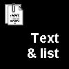 Text & Lists